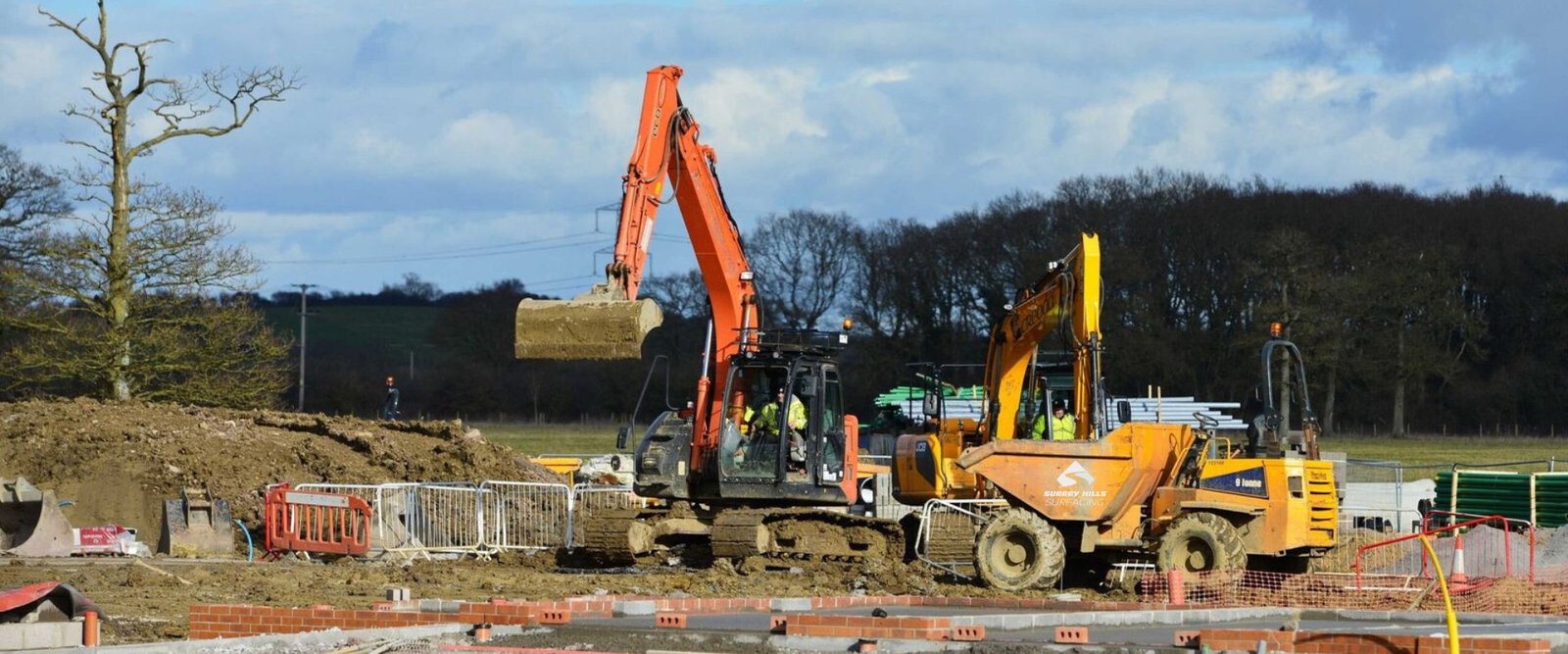 Groundworks in Esher
