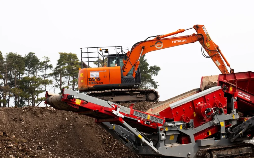 Surrey Hills Groundworks - -Demolition-Concrete-crushing-and-screening-2.jpg